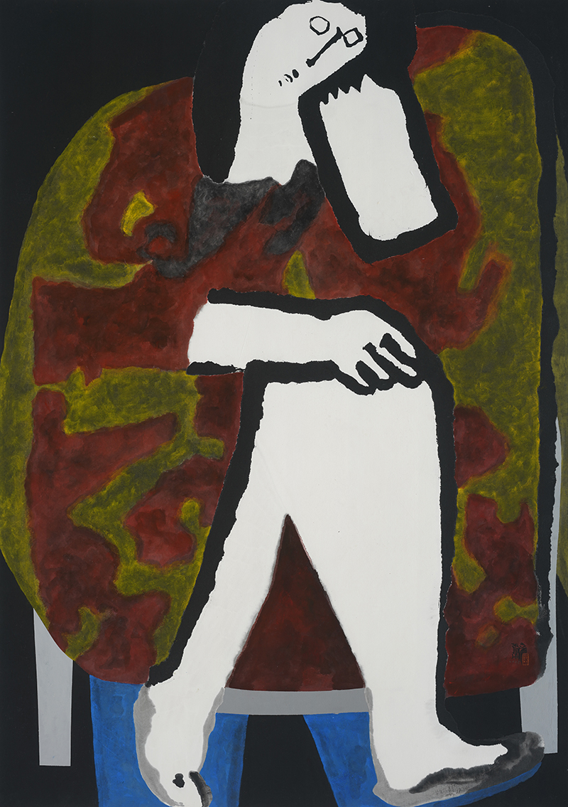 Jang Byeong Eun · Eastbrush · 张炳彥 · figure · mixed_media_on_paper · 1456mm_x_1030mm · 2025